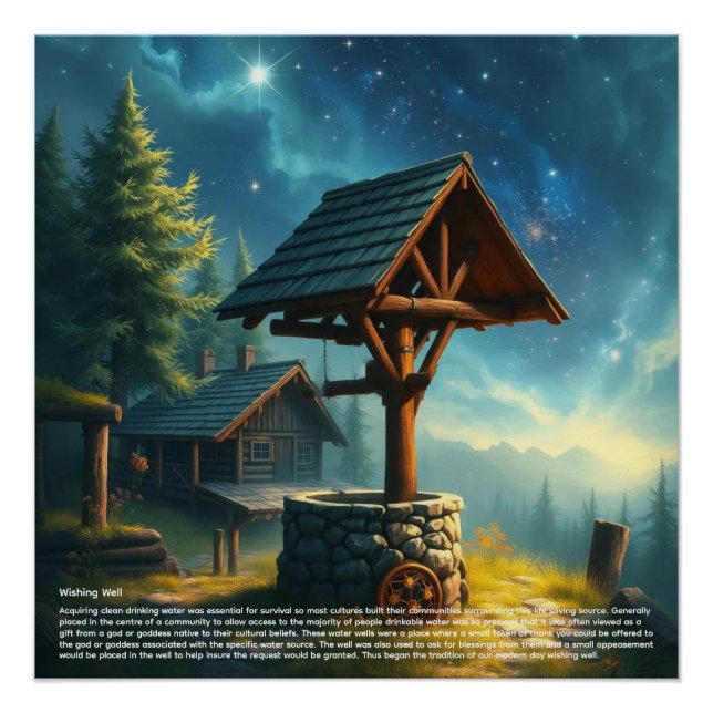 Wunschbrunnen Poster (Vorderseite)