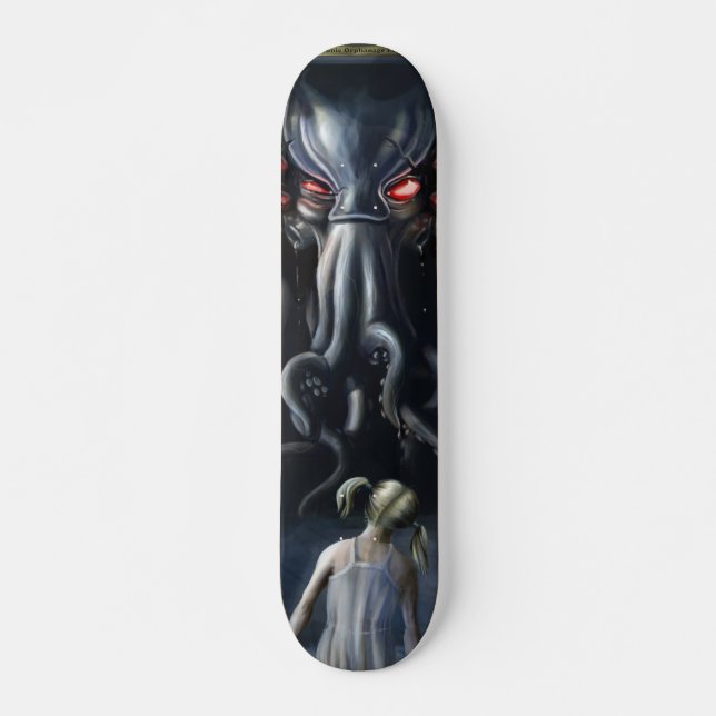 Wunschdenken v2: Cthulhu, das unsere Welt kommt Skateboard (Vorne)