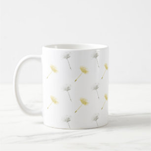 Wünsche Dandelion-Blume Kaffeetasse