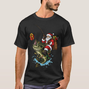 Wünsche dir einen echt tollen Fischmas lustiges Ba T-Shirt