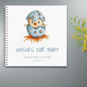 Wünsche für Baby Bird Baby Showbook Notizbuch