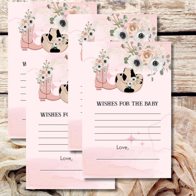 Wünsche für Baby Saddup Western Cowgirl Thema (Von Creator hochgeladen)