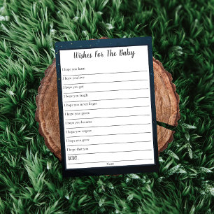 Wünsche nach dem Baby Twinkle Little Star Bear Einladung