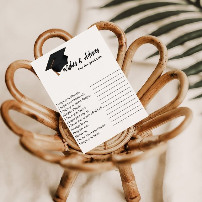 Wünsche und Ratschläge für das Abschluss Einladung (Von Creator hochgeladen)