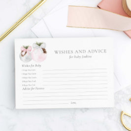 Wünsche und Ratschläge Weihnachts-Girl-Babyduschka Postkarte