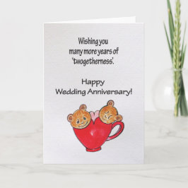 Wünsche zum Hochzeitstag Karte