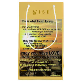 Wünschen Kleine Geschenktasche von Adiela Akoo Geschenktüte