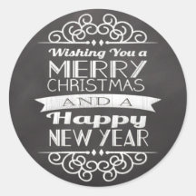 Wünschen Sie einen fröhlichen Weihnachts-Chalkboar