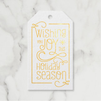 Wünschen Sie Freude Geschenkanhänger