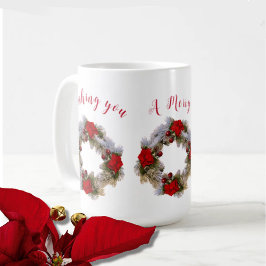 Wünschen Sie Ihnen eine frohe Weihnachtsfeier-Tass Kaffeetasse