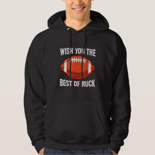Wünschen Sie sich das Beste für Ihr Rugby-Team Hoodie