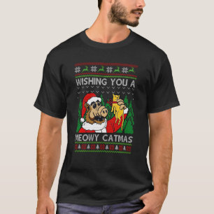 Wünschen Sie sich ein gemütliches Weihnachtsfest T-Shirt