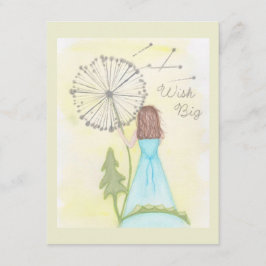 Wünschen Sie sich ein kleines Mädchen aus einem Lö Begleitkarte