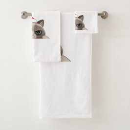 Wünschen Sie sich ein lustiges kleines bisschen, k Badhandtuch Set