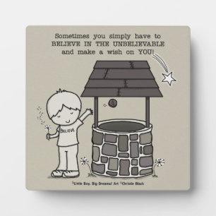 Wünschen Sie sich! Fotoplatte