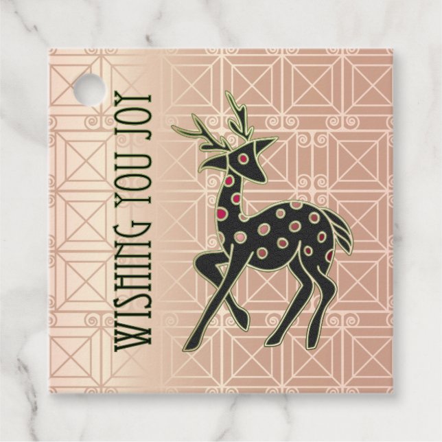 Wünschen Sie sich Geschenkmarken Geschenkanhänger (Vorderseite)