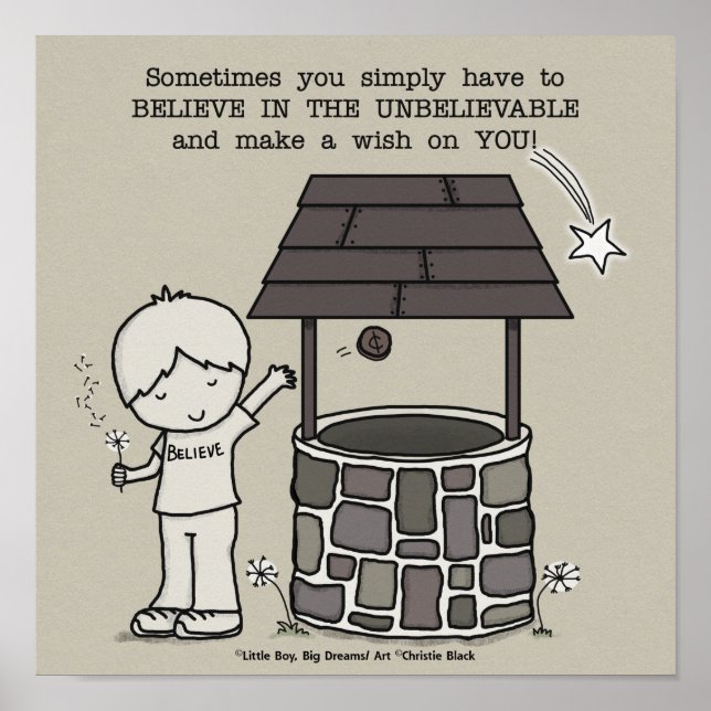 Wünschen Sie sich! Poster (Vorne)