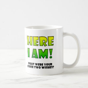 Wunscherfüllung Lustiger Becher oder Reisebecher Tasse