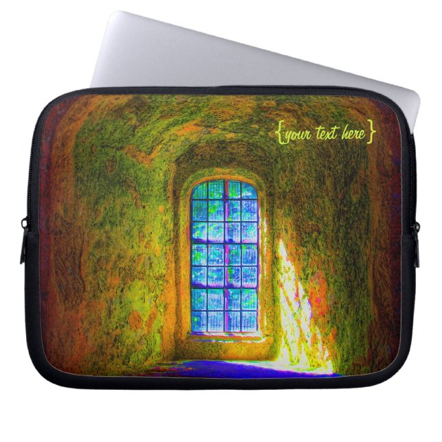 Wunschfenster Laptopschutzhülle (Vorderseite)