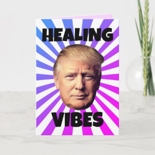 WUNSCHKARTE FÜR EINE BESSERE GESUNDHEIT FÜR DONALD KARTE