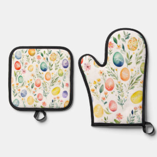 WunschOstern Ofenhandschuh & Topflappen-Set