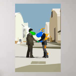 Wünschst du wärst Hippo Poster