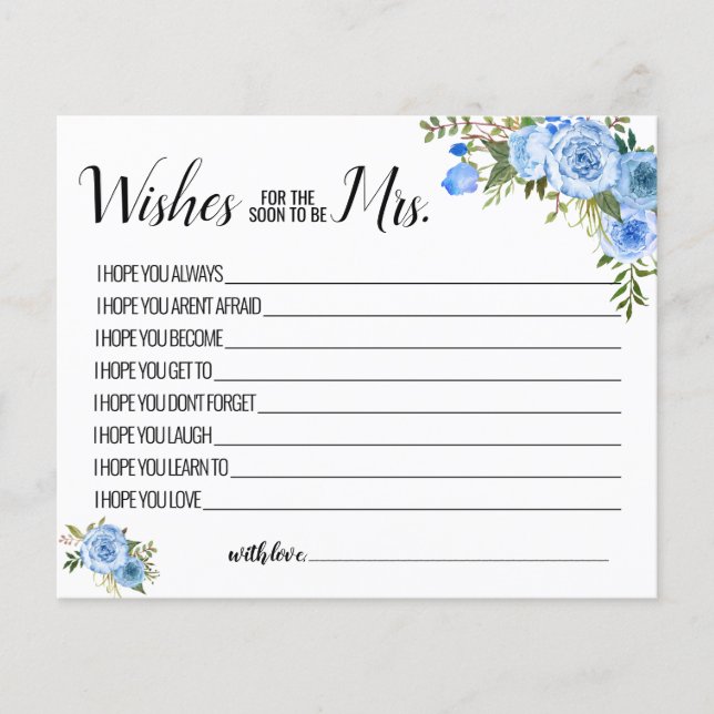 wünscht, dass der Bald Frau Ratenkarte wird (Vorderseite)