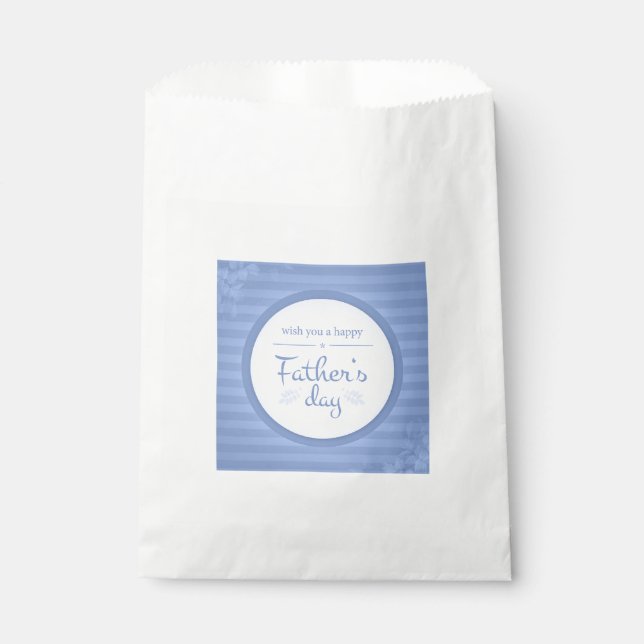 wünscht euch glücklichen Vatertag Geschenktütchen (Vorderseite)