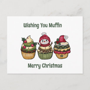 wünscht euch Muffin Frohe Weihnachten