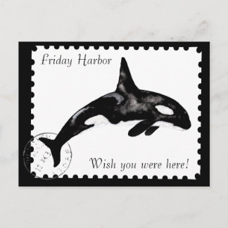 Wünscht, ihr wäret hier! postkarte