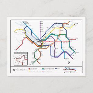 Wünscht, wir wären hier Postcard Postkarte