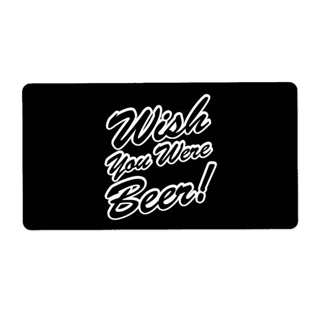 Wünschte, du wärest Bier! (Vorne)