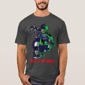 wünschte, ein mf wäre lustig T-Shirt