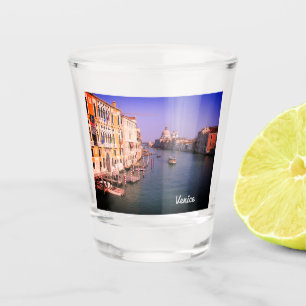 Wünschte, ich wäre in Venedig Italien auf dem Wass Schnapsglas