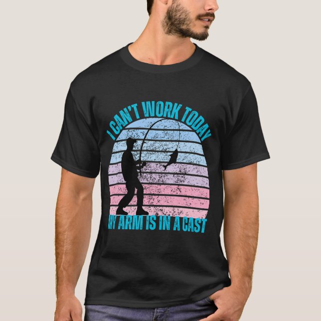 Wünschte ich würde Fischen T-Shirt (Vorderseite)