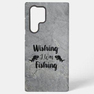 Wünschte, ich würde lustige Fischen-Zitate machen Samsung Galaxy Hülle