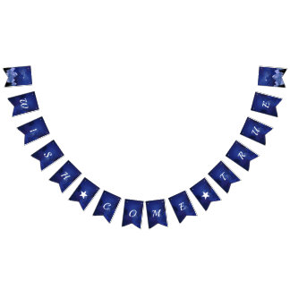 Wunschtraum Nachthimmel Wunschstern Wimpelkette