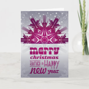 Wunschurlaub dekorativer Weihnachtsbaum Feiertagskarte