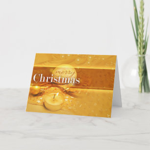 Wunschurlaub dekorativer Weihnachtsbaum Feiertagskarte