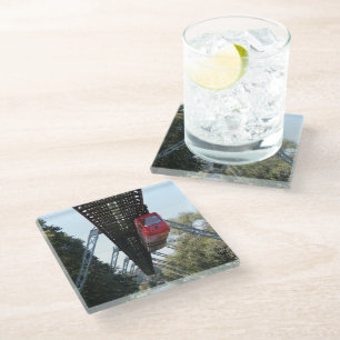 Wuppertal Floating Train / Wuppertaler Schwebebahn Glasuntersetzer