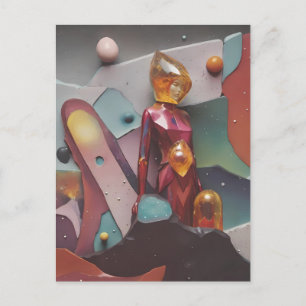Würde bewahren - Ken Gage Art Postkarte