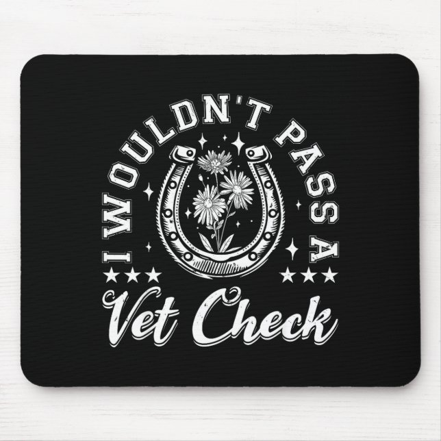 Würde eine tierärztliche Untersuchung nicht besteh Mousepad (Vorne)