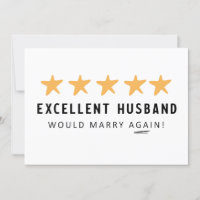 Würde Husband wieder von der Ehefrau Card heiraten