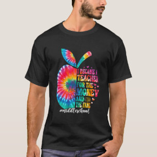 Wurde Lehrer Mittelschule Unterricht Zurück Zu T-Shirt