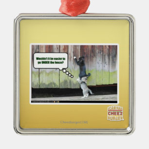 Würde nicht es einfacher sein silbernes ornament