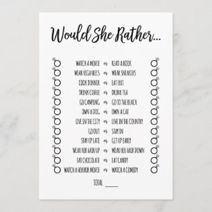 Würde sie eher Brautparty spielen Programm