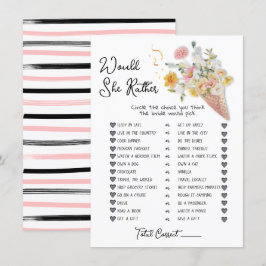 Würde sie eher das Brautparty aufgerissen Einladung