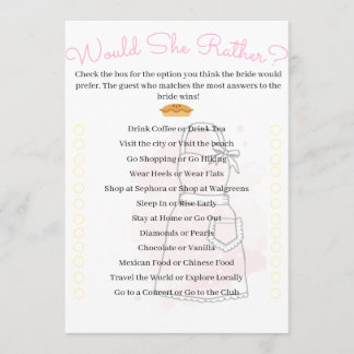 Würde sie eher? einladung