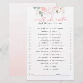 Würde sie eher Grün rosa Brautspiel