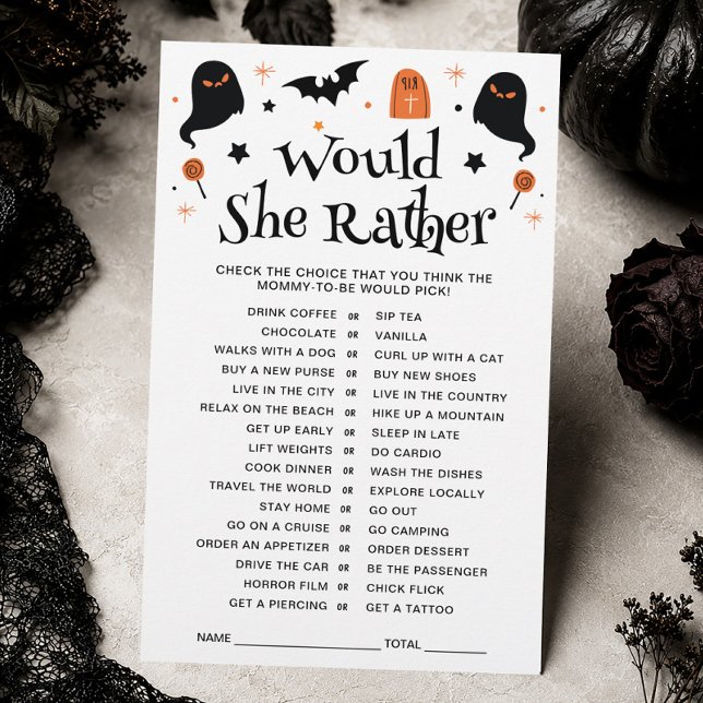 Würde sie eher Halloween Baby Shower Game (Von Creator hochgeladen)